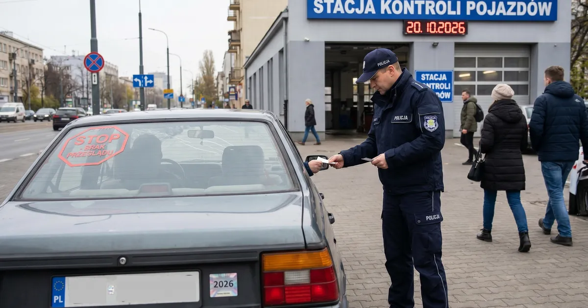 Kary za brak przeglądu technicznego w Polsce 2026: co musisz wiedzieć
